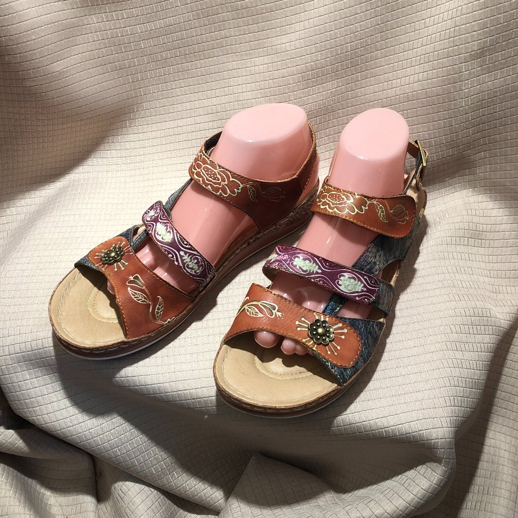 L'artiste Spring Step Sumach Wedge Heel Sandals, 10.5